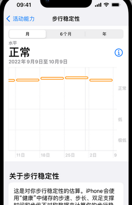 竞秀iPhone手机维修如何在iPhone开启'步行稳定性通知'