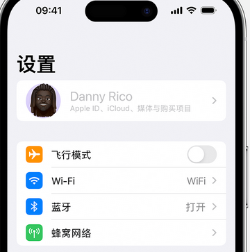 竞秀appleID维修服务iPhone设置中Apple ID显示为灰色无法使用 