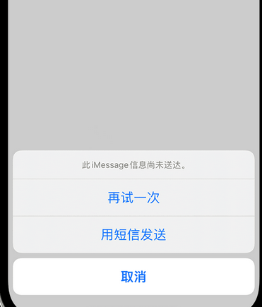 竞秀apple维修iPhone上无法正常发送iMessage信息